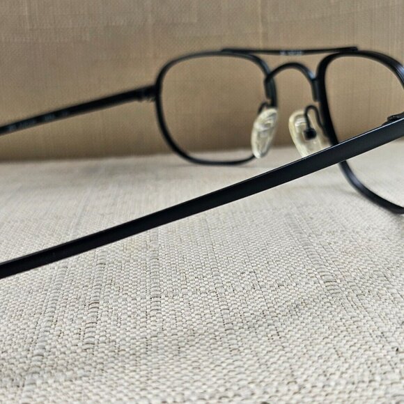 USA Artcraft Men Glasses Frame Metal Black Tone JS 52[]22 130 Eyeglasses Frame - Picture 8 of 12